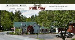 Desktop Screenshot of hydeawayinn.com